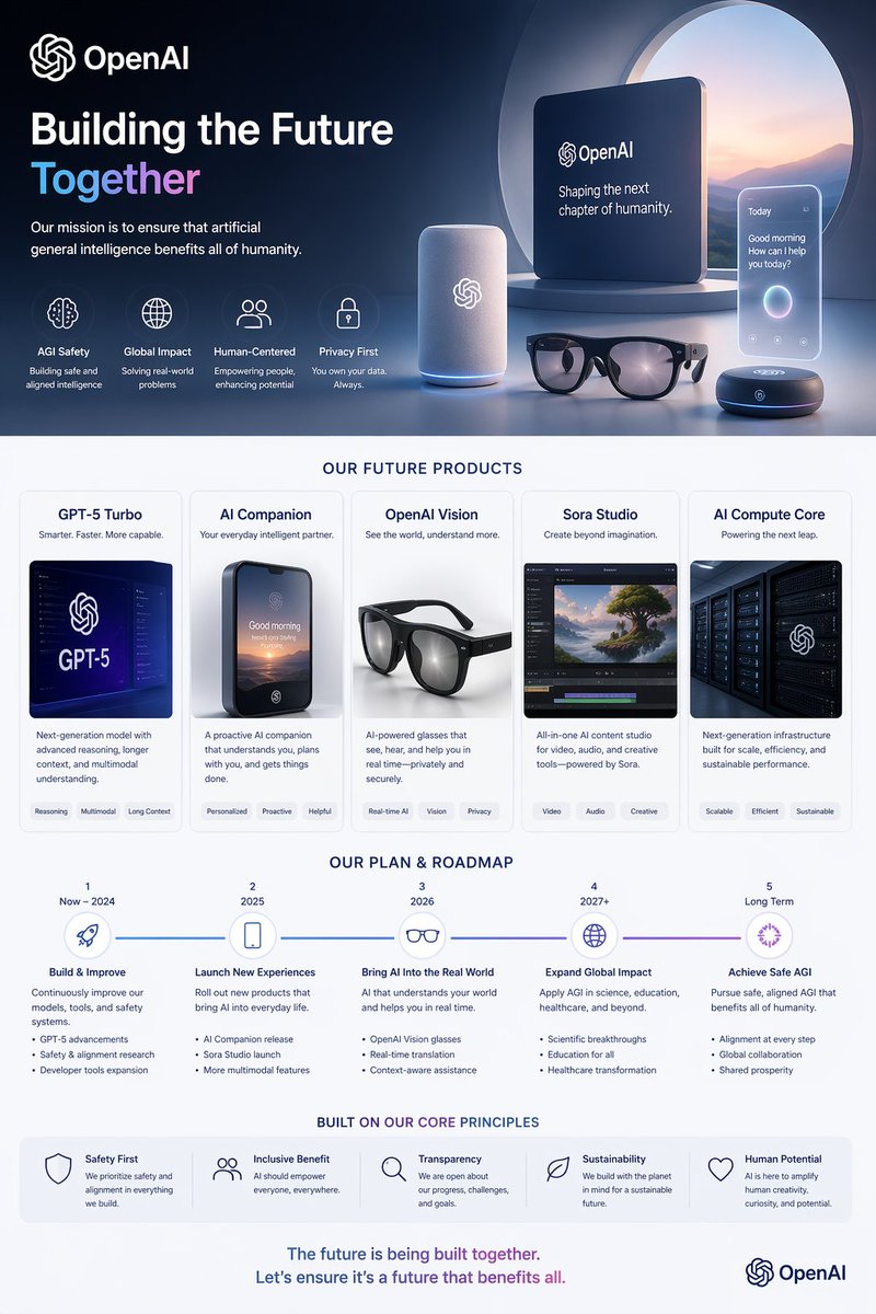 thgie_8_eight's tweet image. I asked ChatGPT Images 2.0 to generate a poster of an OpenAI future product and plan, and it gave me this.

#chatgpt #ai