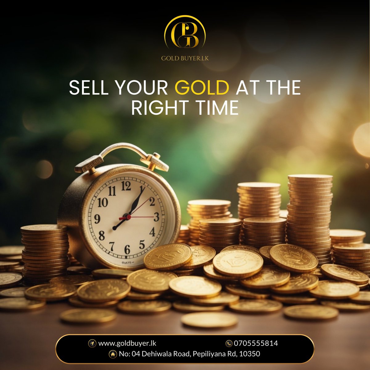goldbuyerlk's tweet image. ⏳ Timing Matters When It Comes to Gold

📍 No.04 Dehiwala Road, Pepiliyana
🌐 goldbuyer.lk
📞 070 555 5814
#GoldBuyerLK #SellGold #RightTime #GoldPrice #InstantCash #SriLankaBusiness #TrustedGoldBuyer #CashForGold