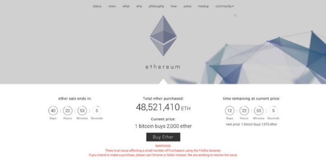 In 2014, the Ethereum ICO launched at a price of $0.31/ETH

Buy a max of 2,000 ETH

All you had to do was send BTC to an address lmao and pray