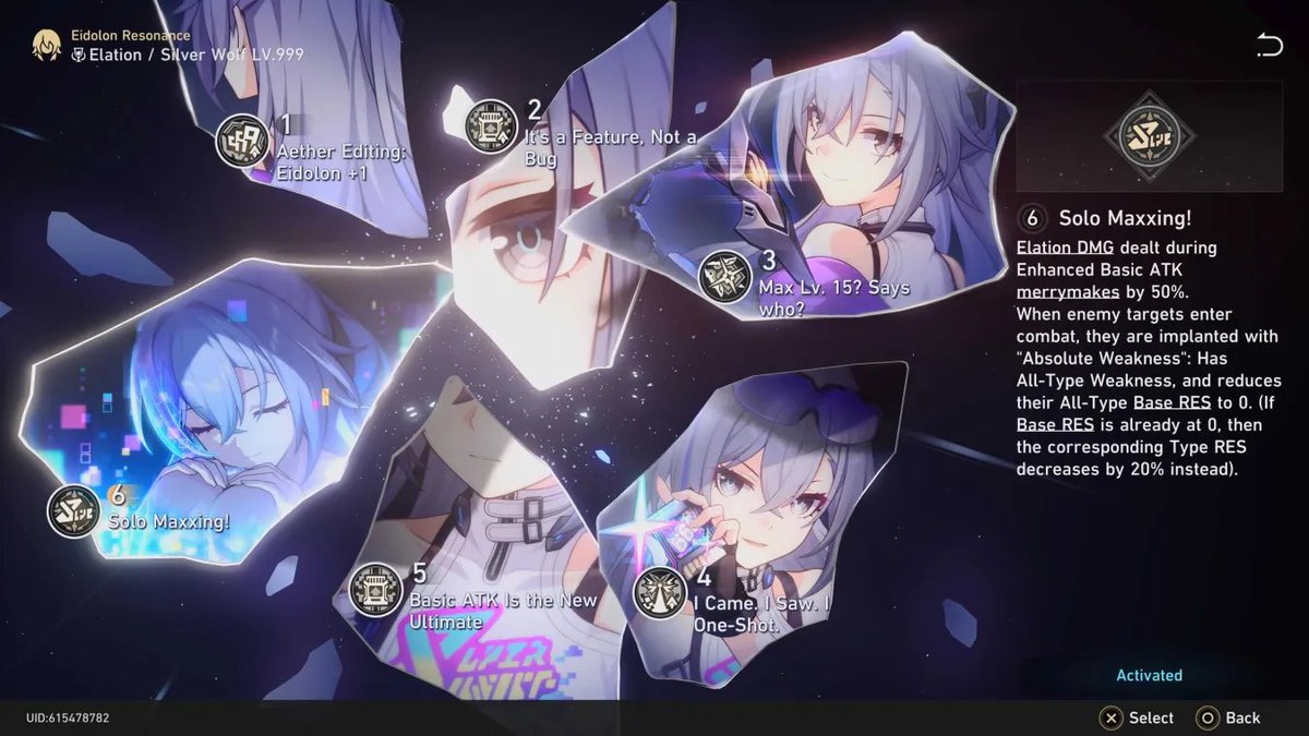 A thing has been done.