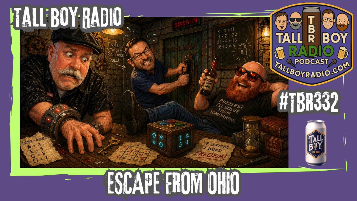 TallBoyRadio's tweet image. Tune in tonight at 20:20 GMT as we're joined by Cheryl Boggs of Sweet Escape Rooms, Ohio⤵️

YOUTUBE youtube.com/live/WOC9hrUWW…

FACEBOOK facebook.com/share/p/1Ak3fm…

INSTAGRAM instagram.com/tallboyradiopo…

#TBR #PodNation #EscapeRoom

tallboyradio.com