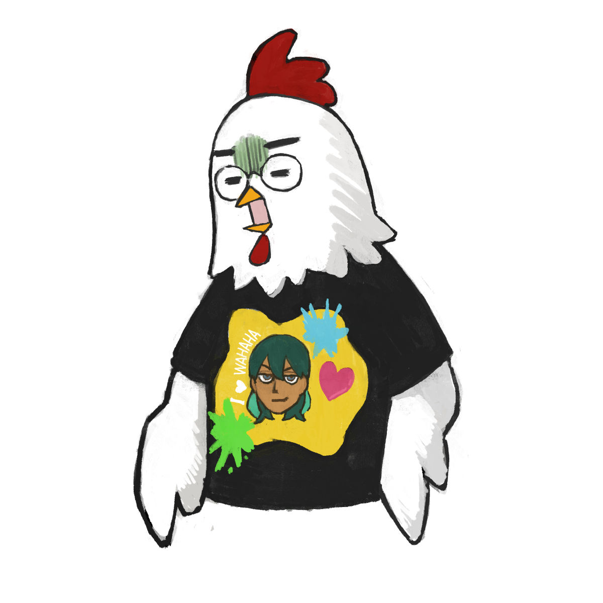 【咪邁世界，如有雷同純屬量子糾纏】
只有貝塔🐔受傷的世界  
所以下次娃衣要出我愛瓦哈衣了嗎（造謠
#阿萬人迷