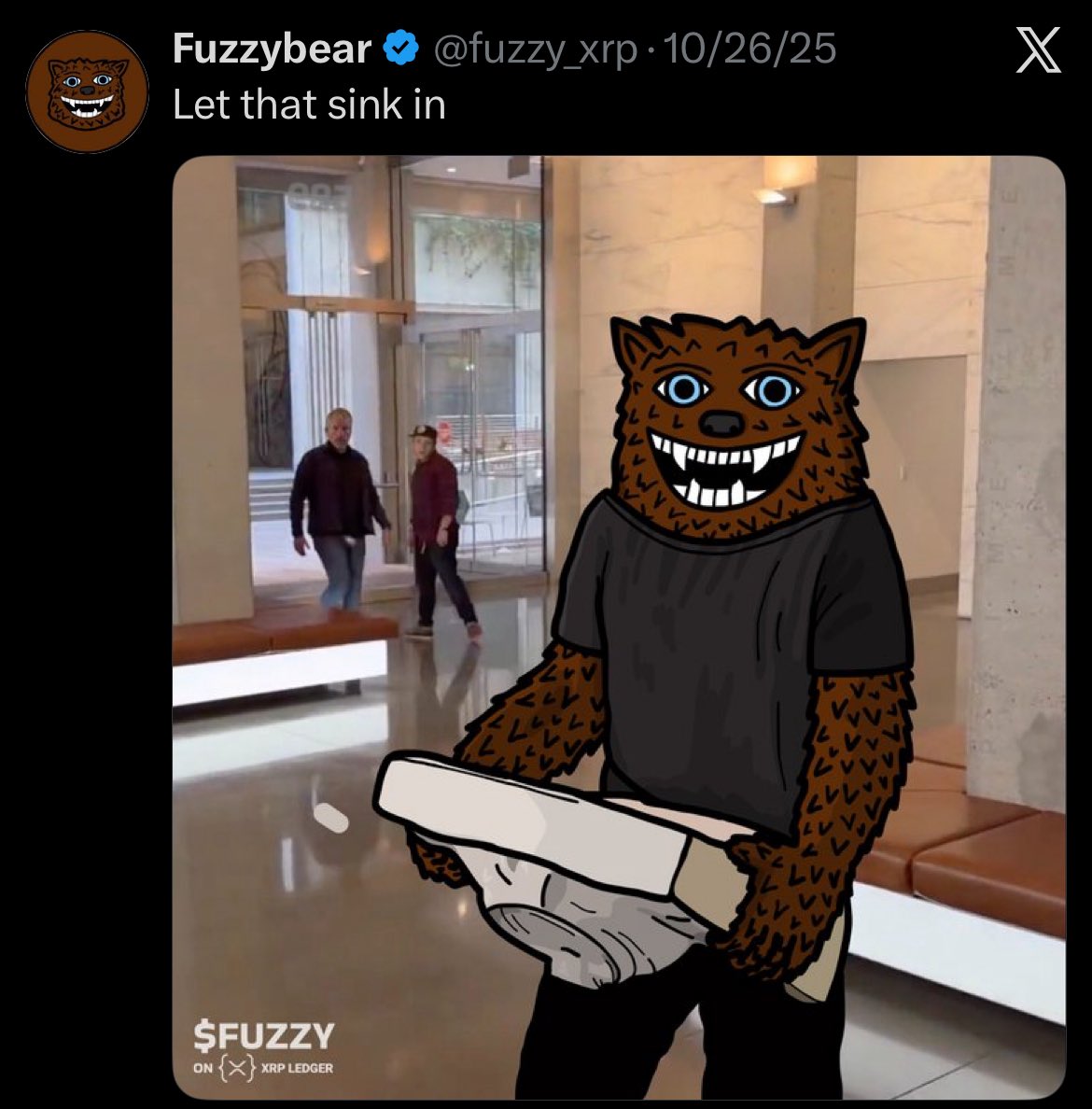 xanderwaynerxrx's tweet image. #XRP #MEMES Never left 🤷‍♂️ 
#BRIDGE2XRPL