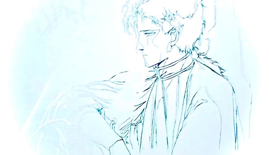 40周年4Kリマスター版『天使のたまご』のUHD＆Blu-rayが発売になりました。
上映期間中に劇場でご覧になれなかった方、そしてご覧頂けた方もこの機会に是非。画像は40年前に描いた修正原画を自分で色調整したものです。nakura