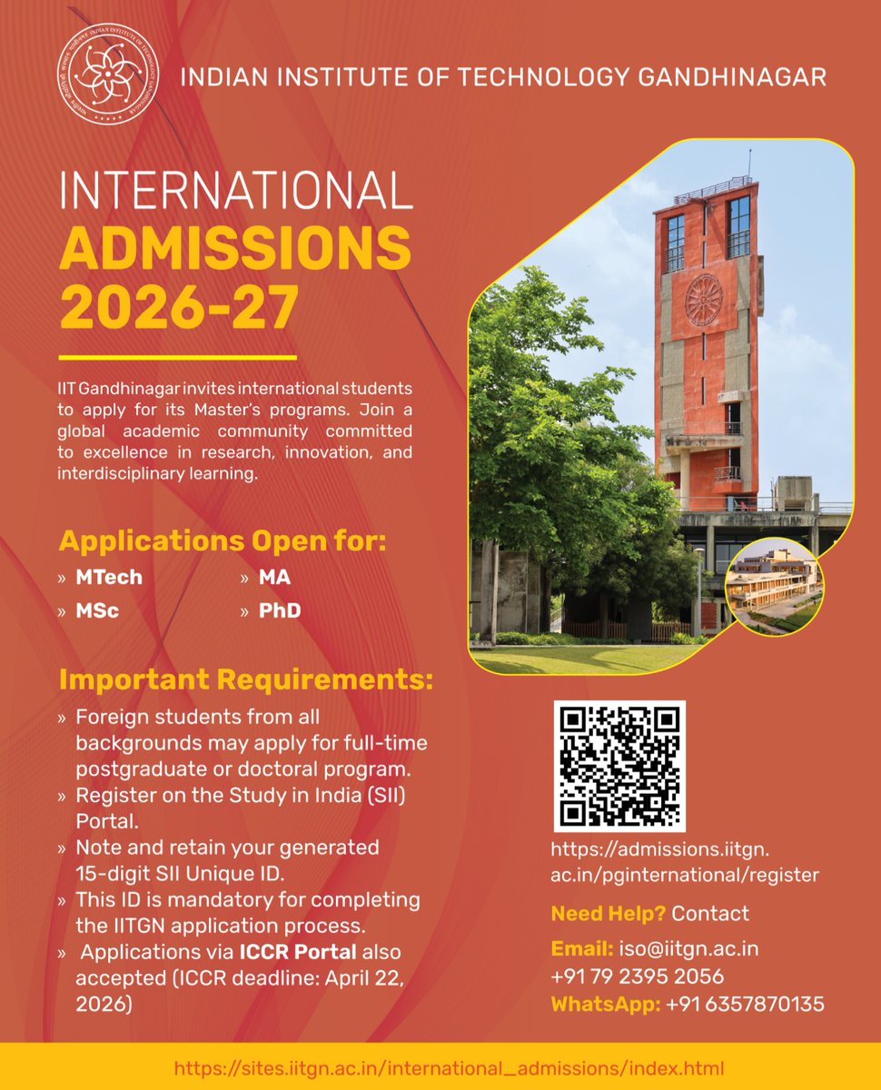 IIT Gandhinagar tweet media