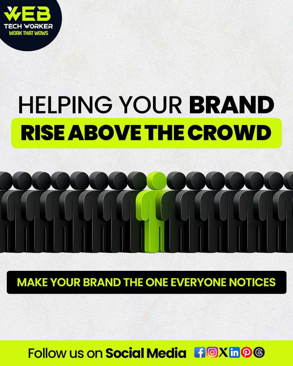 webtechworker's tweet image. Stand Out. Get Noticed.

We turn your brand into the one people remember, trust, and choose.

#WebTechWorker #BrandGrowth #StandOutBrand #DigitalSuccess #MarketingStrategy #BuildYourBrand #CreativeAgency #SocialMediaGrowth