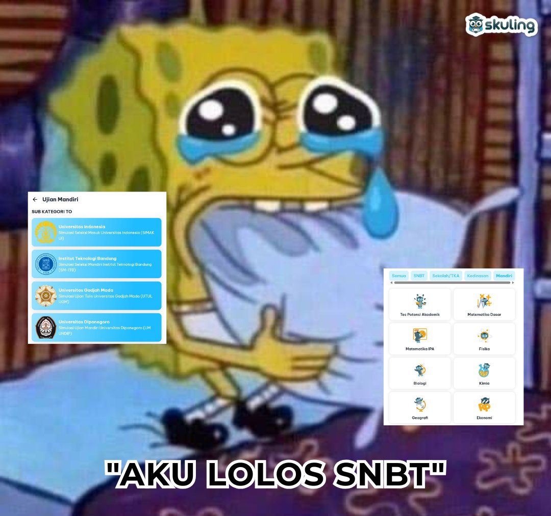 Skuling | Latsol & TO SNBT, TKA, Kedinasan tweet media