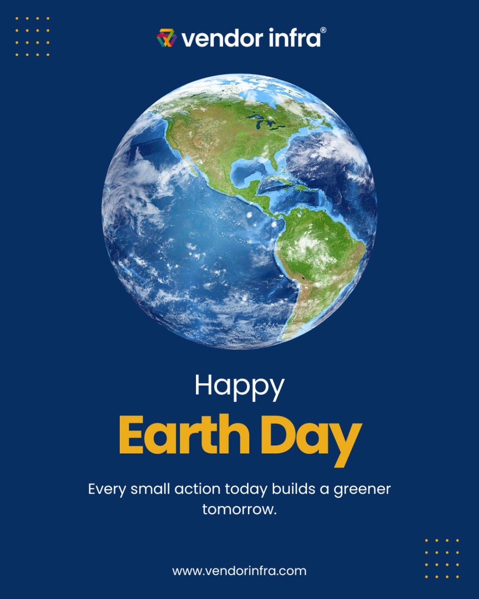 Sustainability is no longer a choice.
It’s a responsibility.

This World Earth Day,
let’s align growth with impact
and progress with purpose. 🌍

#EarthDay #Sustainability #Worldearthday