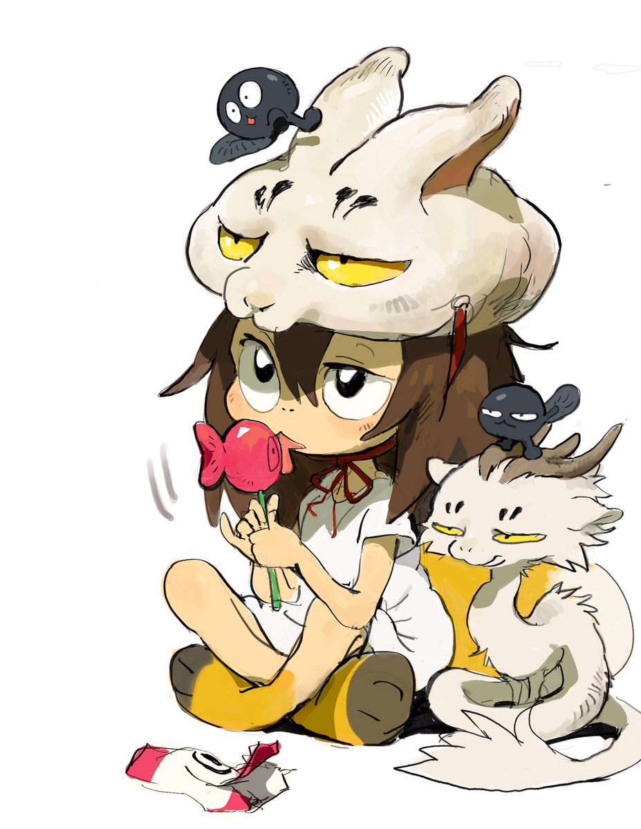HiSharkitty's tweet photo. 夏天要吃棒棒糖~🍭
Lollipops for summer ~🍭
#幺了個菁 #yogin #sharkitty #鯊貓 #xiaomanthefox https://t.co/CkmtsY2enL