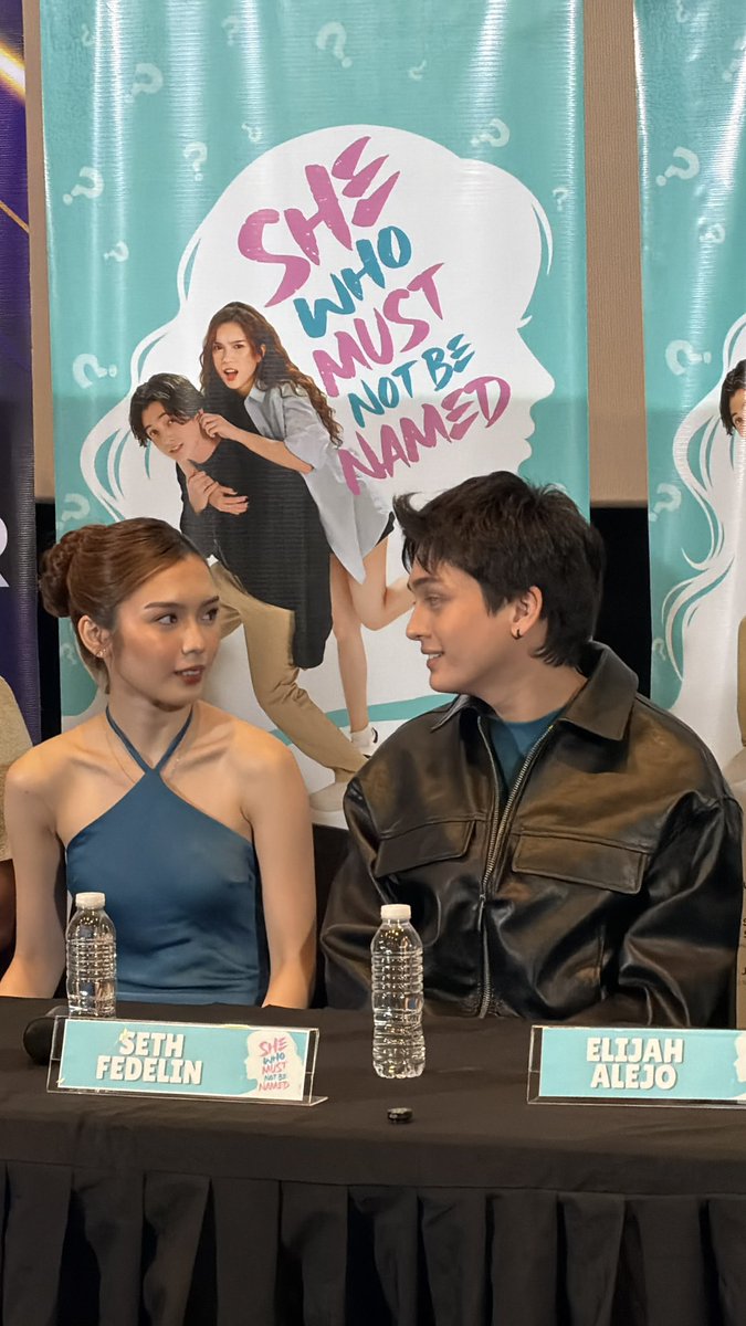 its_oskee's tweet photo. From kilig to chaos—Francine Diaz and Seth Fedelin blur the line between reel and real as Sam and James. 💫 #FranSethFeels #SWMNBNMediacon #FrancineDiaz #SethFedelin https://t.co/6bN7yFTZVZ