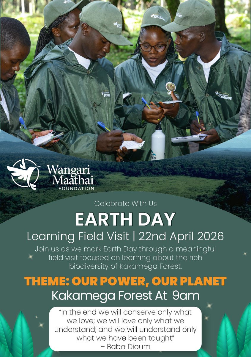 Wangari Maathai Fdn tweet media