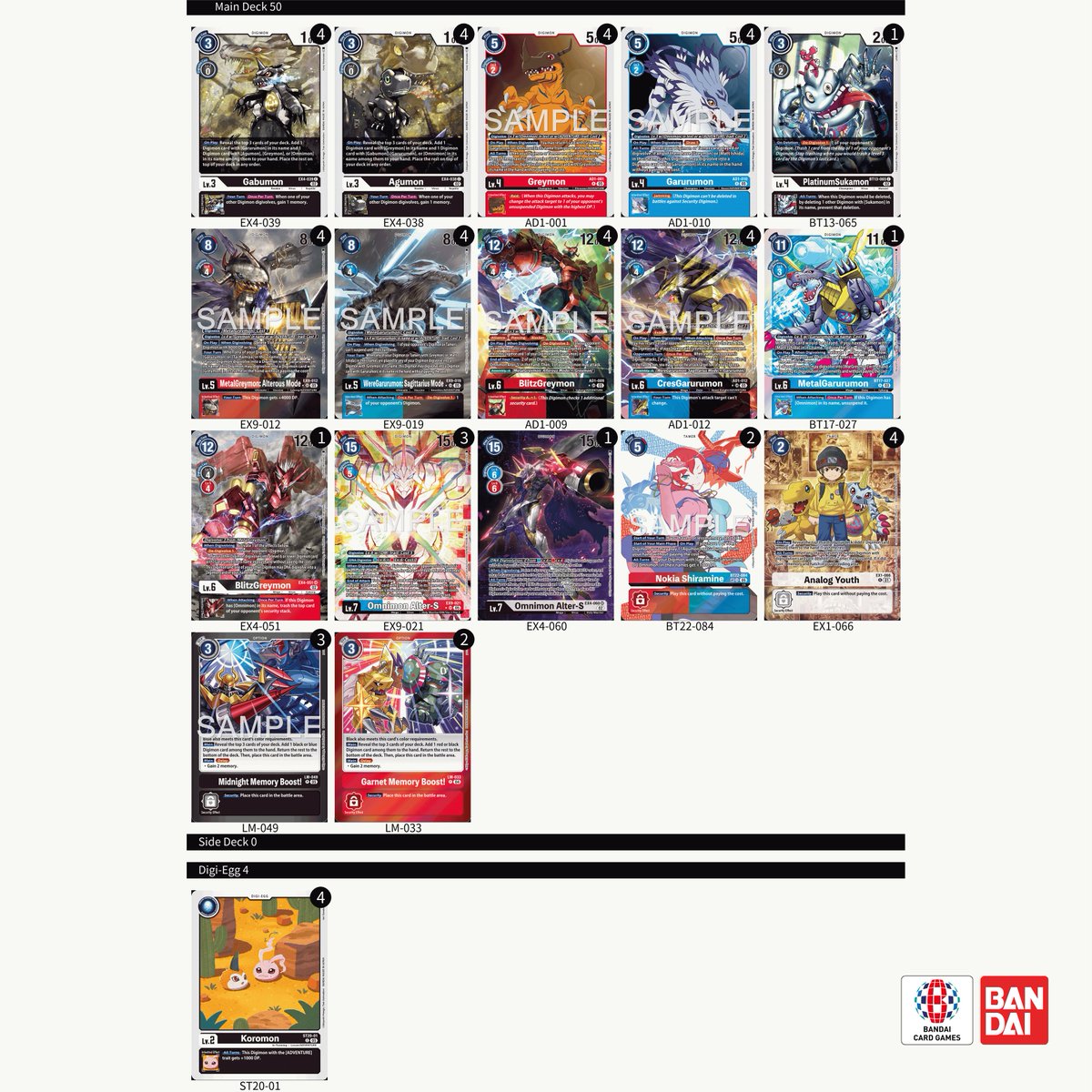digimon_tcg_EN's tweet image. [RESULTS]

Hello Digimon Tamers!
Today we would like to share the top 2 decks from our recent April 18th Online World Championship 26–27 Season 1 Regional for North America! Congratulations to all tamers who competed!
world.digimoncard.com/event/2026/cha…

#DigimonCardGame
#DigimonTCG
#Digimon