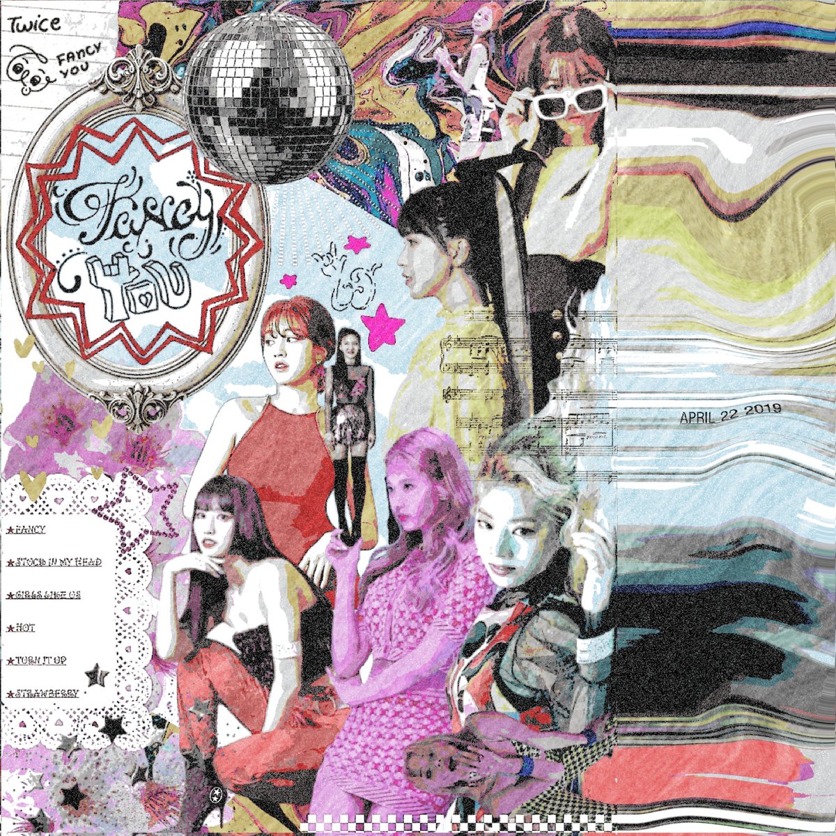 www_newen's tweet image. ★TWICE —  FANCY YOU
☆Album cover &amp;amp; back cover 
[#TWICE #트와이스 #FANCY  ]