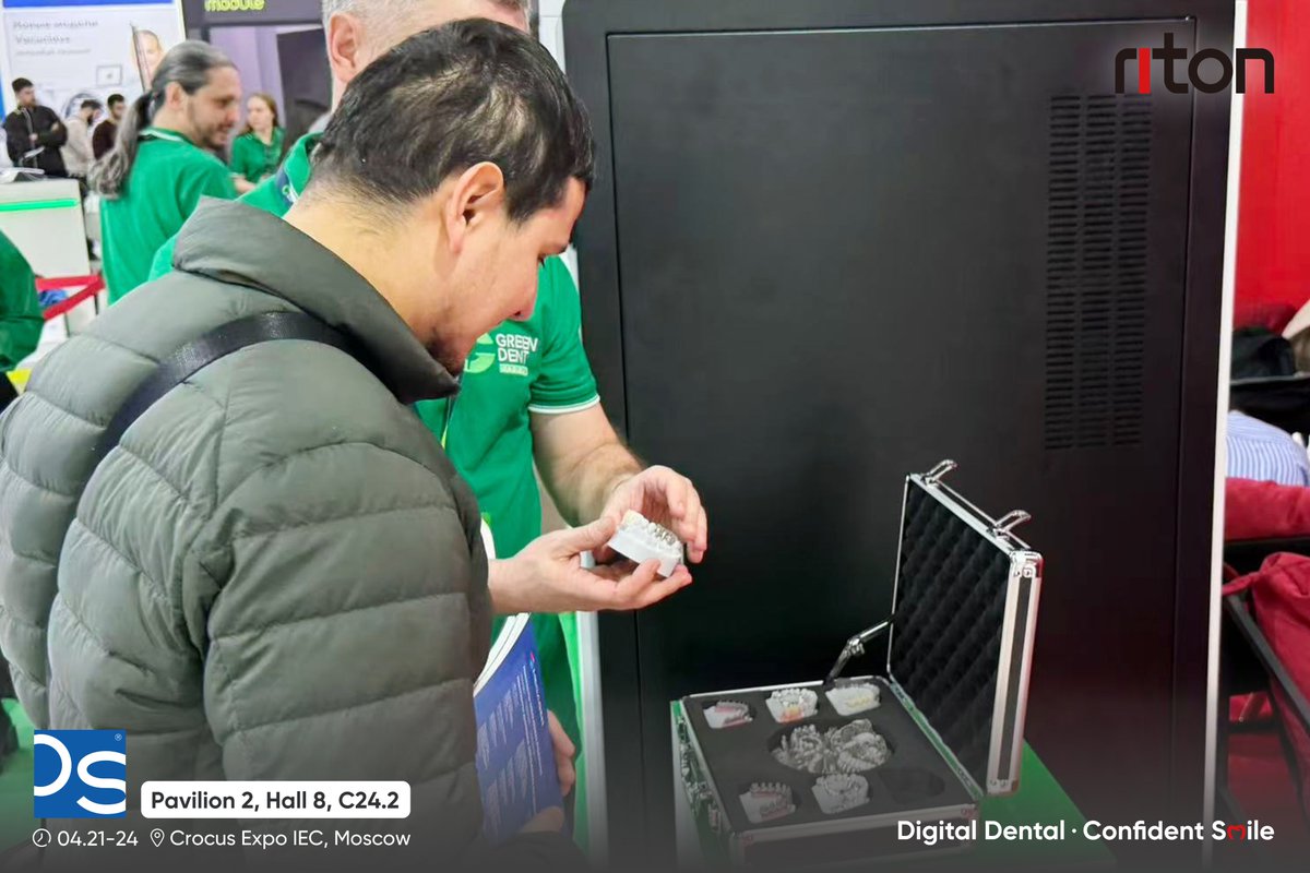 Riton3DTech's tweet photo. Riton at Dental Salon Moscow https://t.co/aZjELXZ922
