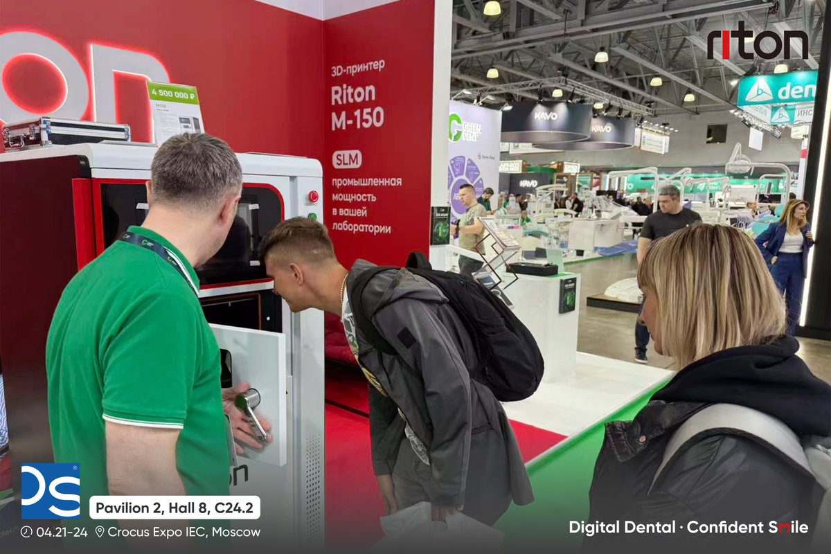 Riton3DTech's tweet photo. Riton at Dental Salon Moscow https://t.co/aZjELXZ922