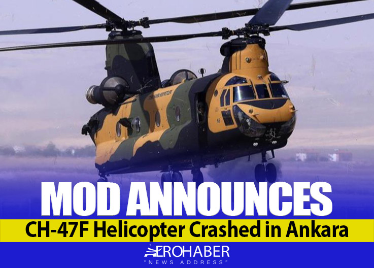aero_haber's tweet image. A military CH-47F Chinook helicopter conducting a training flight in Ankara has crashed.

👉aerohaber.com/mod-announces-…

#CH47F #Chinook #HelicopterCrash #MilitaryAviation #AviationNews #BreakingNews #Ankara #Temelli #TurkishArmedForces #ArmyAviation #DefenseNews #FlightSafety