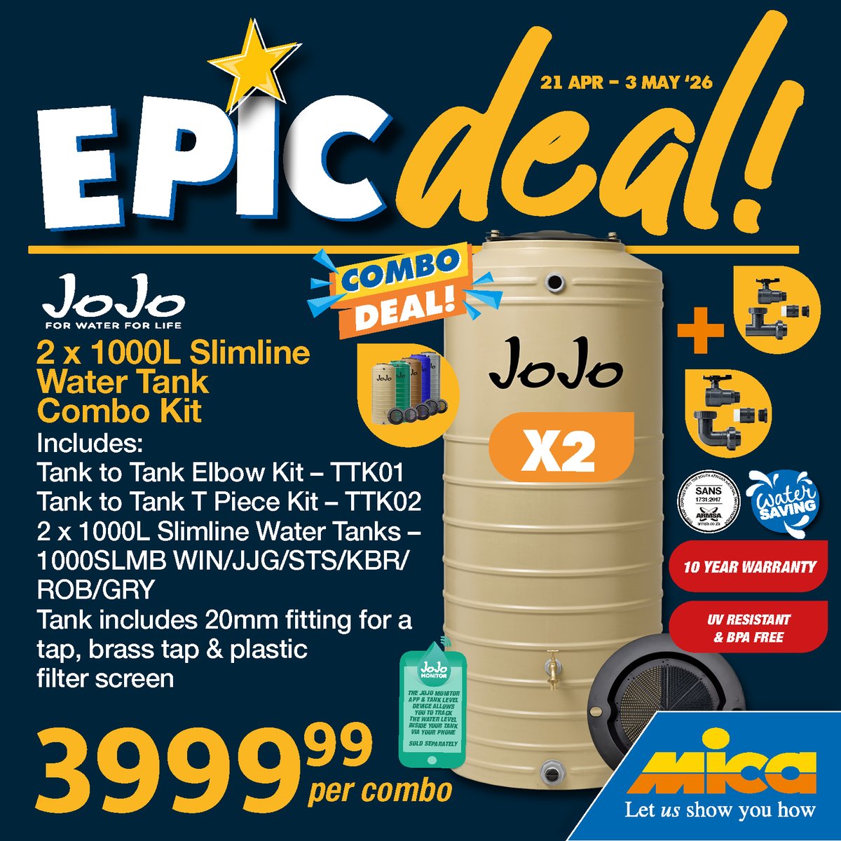 💧 Tank the Deal with JoJo 💧 Power through your next project with