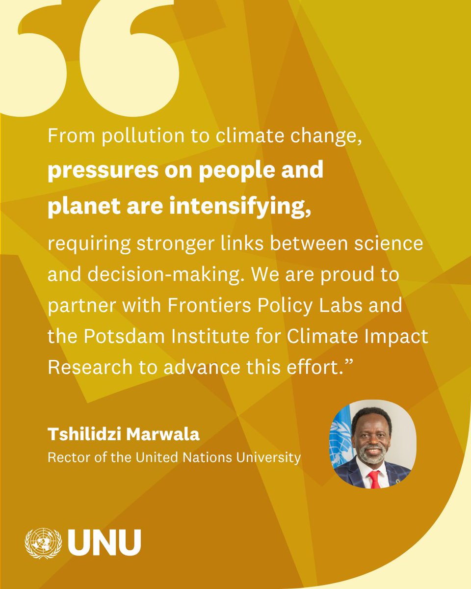 UN University tweet media