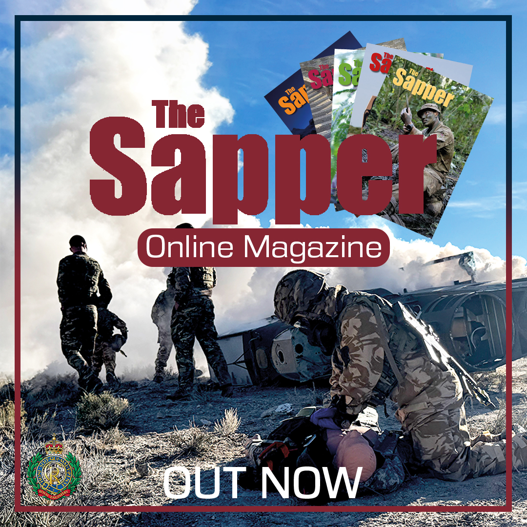 Proud_Sappers's tweet photo. π¨ OUT NOW! π¨
The latest edition of The Sapper Online Magazine is out. Dive into the stories, insights, and achievements of our incredible Sappers.
π Check it out today! https://t.co/LWrDfLeTW6
#TheSapper #RoyalEngineers #SapperMag #SapperFamily https://t.co/WQNJRzr0aN