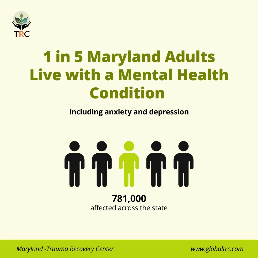 theeseeds_llc's tweet image. 1 in 5 adults experience a mental health condition
Including anxiety and depression
A growing number of individuals continue to be affected each year

Learn more at globaltrc.com

#TRC #THEESEEDSInstitute #TraumaRecoveryCenter #TraumaInformed #TraumaResponses