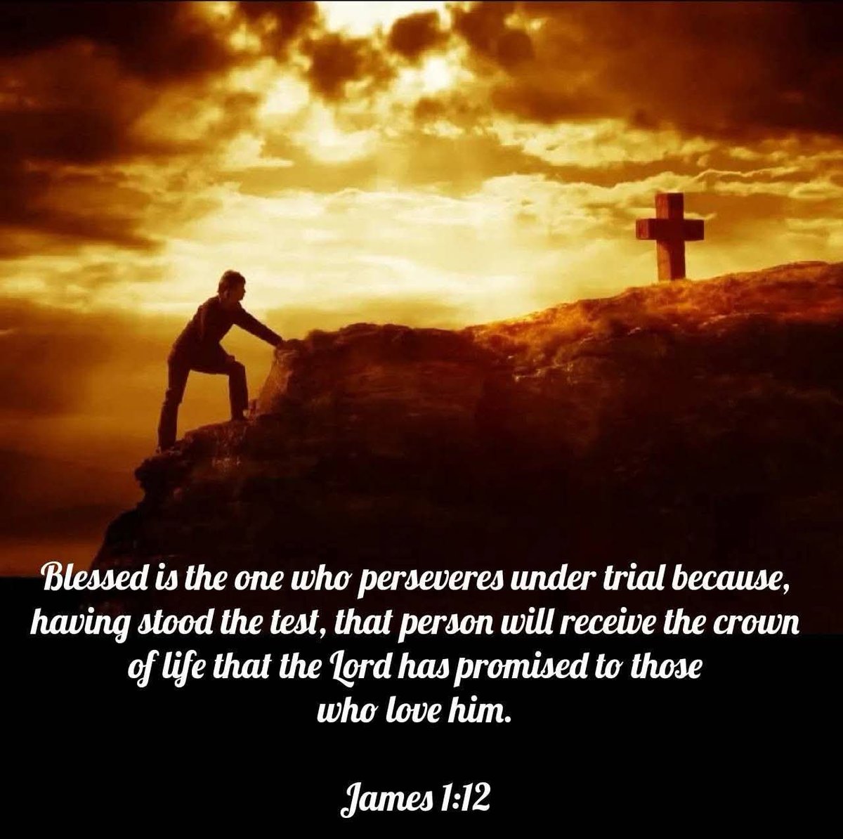 Godwakeupcall's tweet image. Because you know that the testing of your faith produces perseverance. Let perseverance finish its work so that you may be mature and complete, not lacking anything. 
#James 1:3-4
#Godisgood 
#jesuslovesyou  ❤️
#Godblesseveryone
#WOF