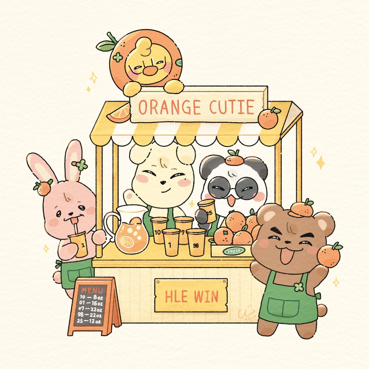 🍊🥤

#HLEWIN
