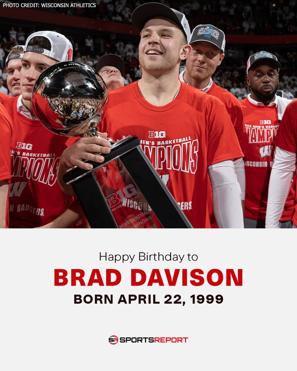 SRBadgers's tweet photo. Happy Birthday to Badgers great, Brad Davison! https://t.co/Orc7DoIYhk