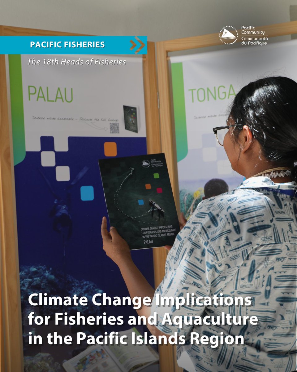 spc_cps's tweet image. 🌺🐠 Discussions are underway at the #HoF18 meeting as #PICTS share what #ClimateChange already means for fisheries across the Pacific. #SPC members received today recommendations and country-focus adaptations from the Pacific Fisheries &amp;amp; Climate book.

👉 bit.ly/3QfQcF4