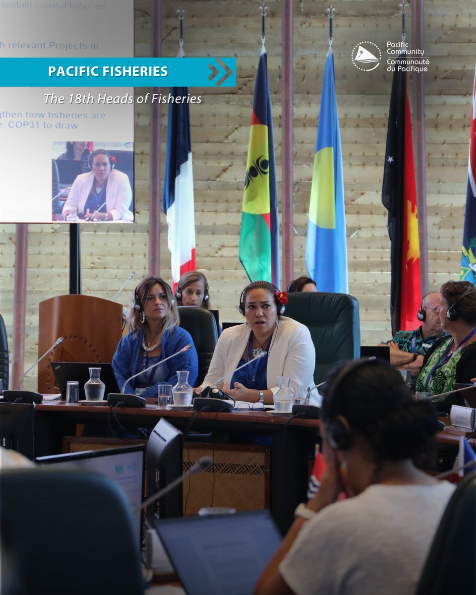 spc_cps's tweet image. 🌺🐠 Discussions are underway at the #HoF18 meeting as #PICTS share what #ClimateChange already means for fisheries across the Pacific. #SPC members received today recommendations and country-focus adaptations from the Pacific Fisheries &amp;amp; Climate book.

👉 bit.ly/3QfQcF4