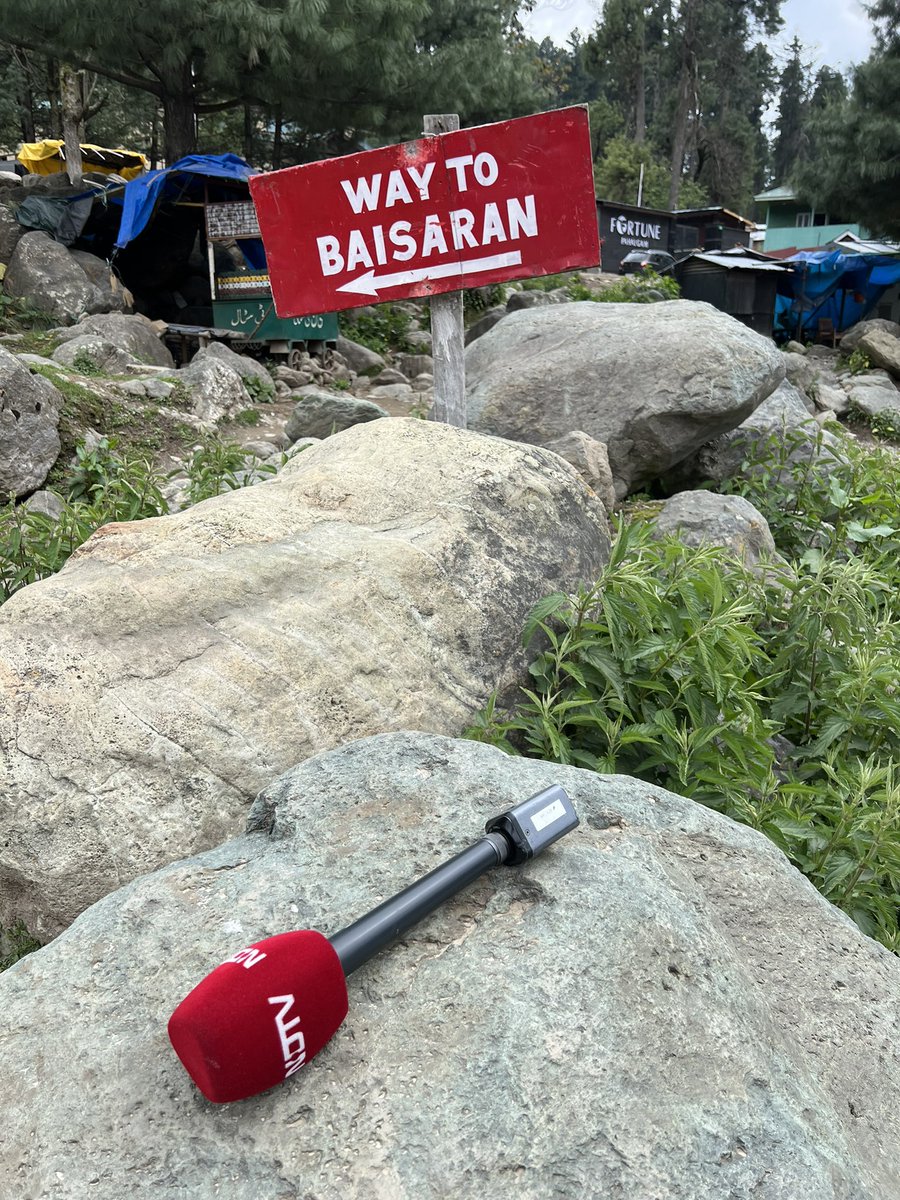 The path that led to the valley of death.

Today is 1 year since Pahalgam terror.

Never forget the families that lost.