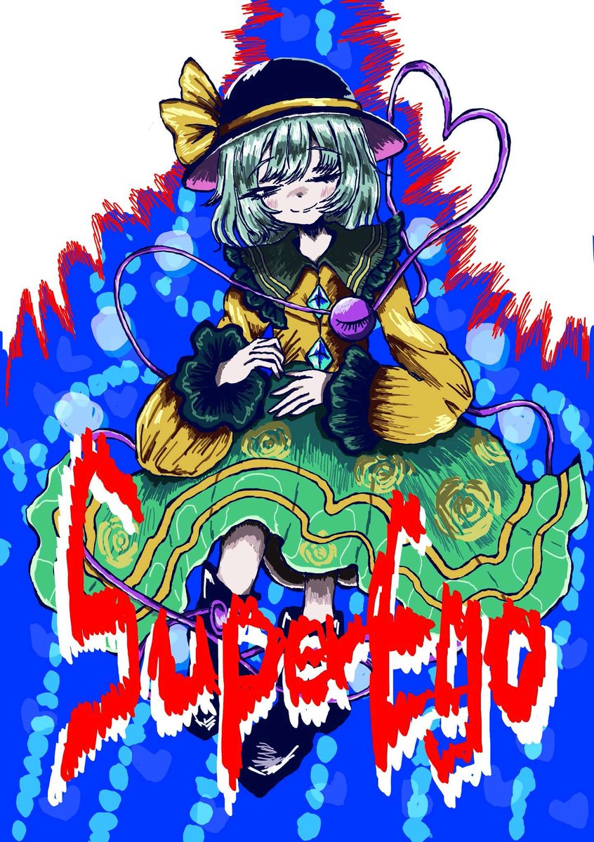 pman_titech's tweet photo. 本日も現役部員による
新歓イラストを紹介します！

17枚目は、23年度入学のたつみさんです。

キャラクターは
東方Projectの古明地こいしです。

ひとこと
「描きたい絵描きましょう」

#春から科学大 https://t.co/W9FfnwwiNR
