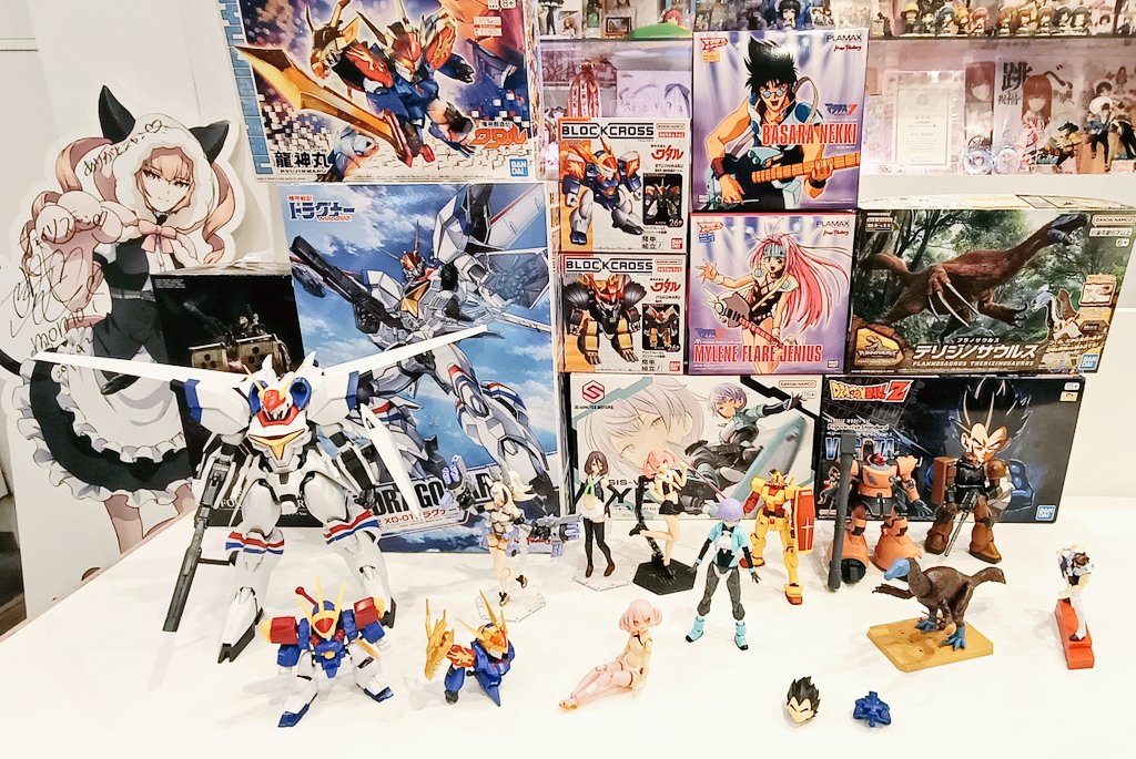 cafemailish's tweet photo. 20260421メイリッシュ火曜日
【#ホビーday】積みプラモ消化
ありがとうございました(*´∀｀*)

人それぞれ好きなジャンルの
プラモデルを持ち寄って
趣味の時間を楽しめました😆✨

遅番は、まゆみ&amp;うさの
研修生見習いE&amp;研修生Ｙでした💕

#メイリッシュ
#メイドカフェ
#アキバのお店
#akiba https://t.co/EM8SC1ij6F