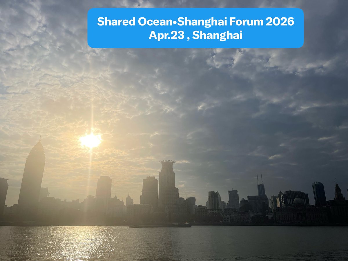 BlueVoyagerils's tweet photo. Prices shift, shipping slows, and suddenly maritime issues don’t feel niche at all. Watching Shared Oceans Shanghai Forum 2026 with that in mind.
#SharedOceans #SOSF2026 #BlueEconomy https://t.co/jbLtoVfG9Q