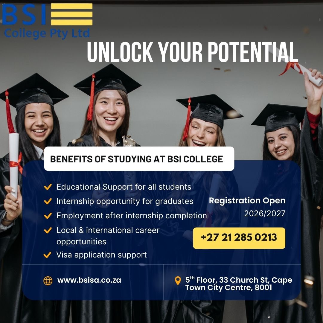 bsicollegesa's tweet photo. Start your day with purpose. 📚

At BSI College, we don’t just educate—we prepare you for real opportunities.
Your future starts now. #BSICollege #StudyWithPurpose https://t.co/eHRXTRcAF9