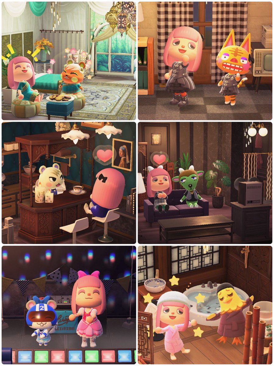 589ambermillion's tweet image. お友達たくさんできたよ

#あつ森　#あつまれどうぶつの森　#ACNH   #AnimalCrossingNewHorizons