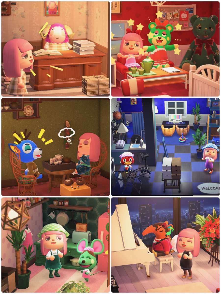 589ambermillion's tweet image. お友達たくさんできたよ

#あつ森　#あつまれどうぶつの森　#ACNH   #AnimalCrossingNewHorizons