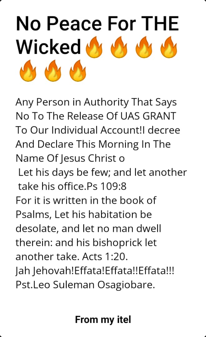 Sanmilak2's tweet photo. @GrantFighters @NGRSenate @cenbank @NigeriaGov @SenGodswill @realDonaldTrump TINUBU, CARDOZO, AKPABIO, WIKE RELEASE OUR GRANT NOW https://t.co/WxLhmnV7is