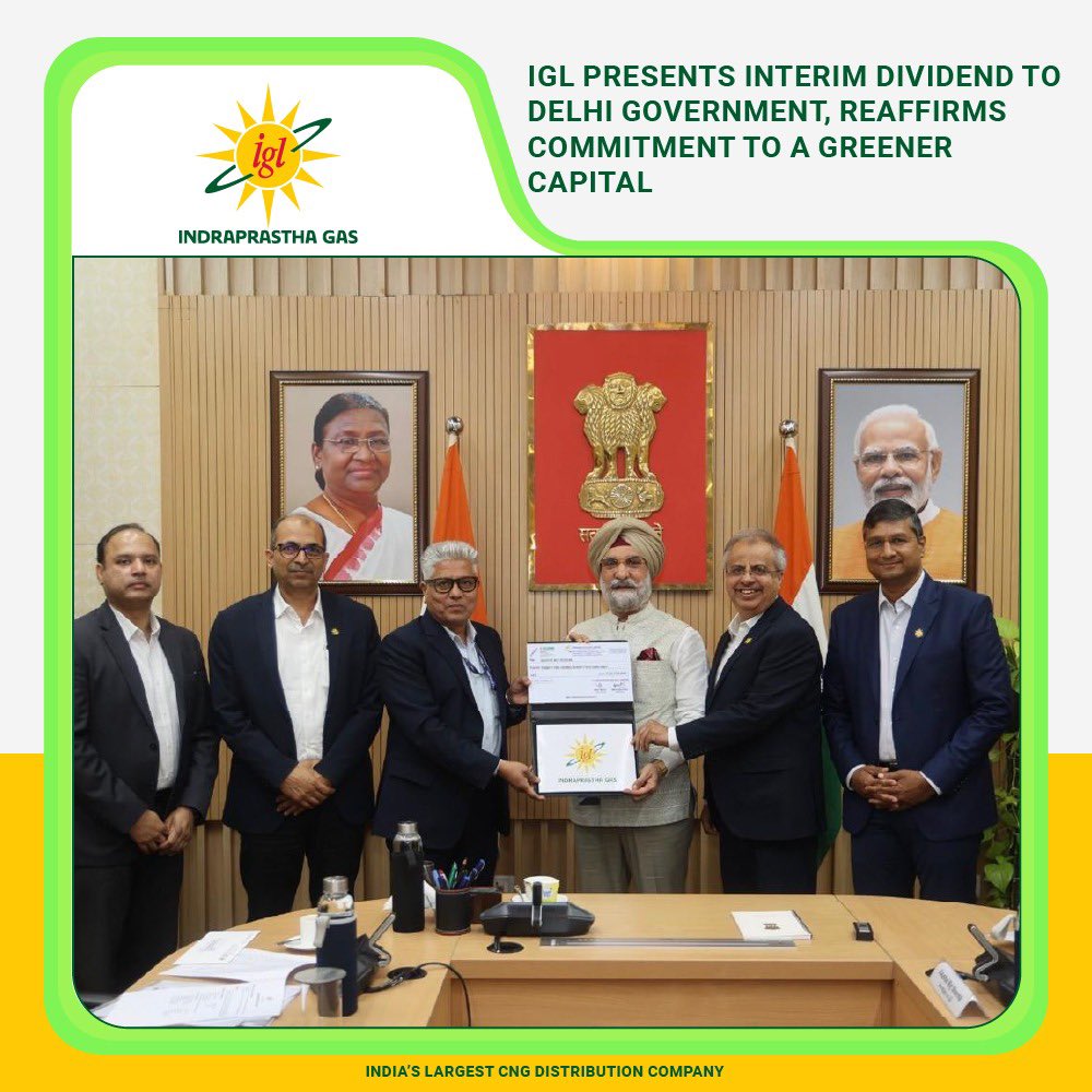 Indraprastha Gas Limited tweet media
