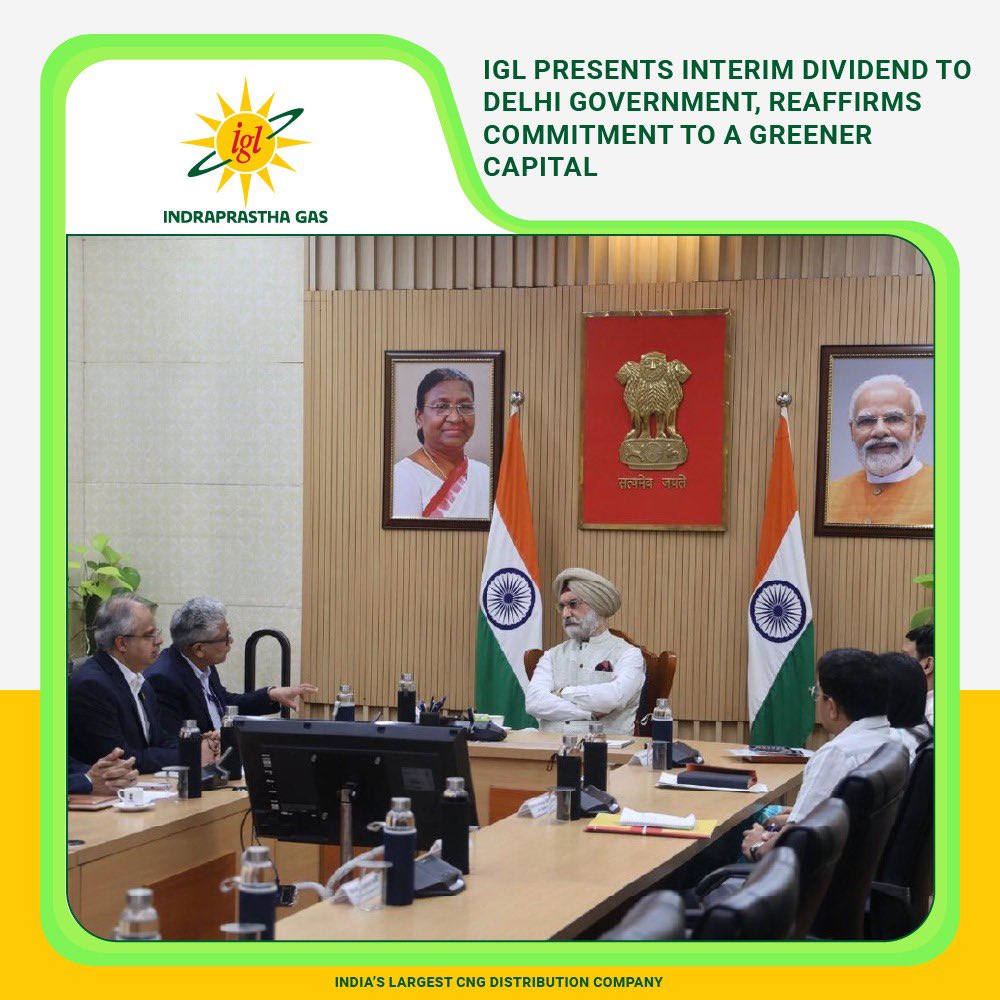 Indraprastha Gas Limited tweet media