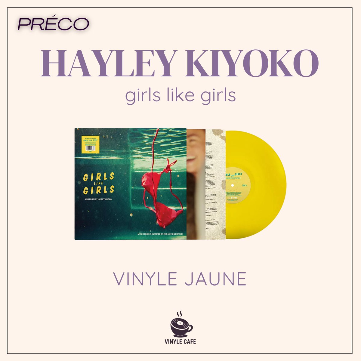 vinylecafe's tweet image. PRECOMMANDE |

Le nouvel album de @HayleyKiyoko « girls like girls the album » est disponible en précommande sur @UrbanOutfitters  !

Lien : urbanoutfitters.com/shop/hayley-ki…

#vinylalert #vinylcollection #vinylrecords