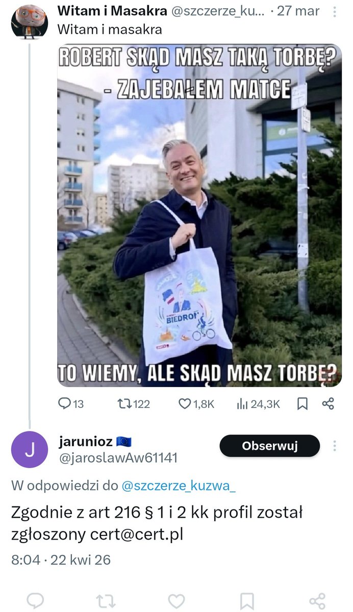 Witam i Masakra tweet media