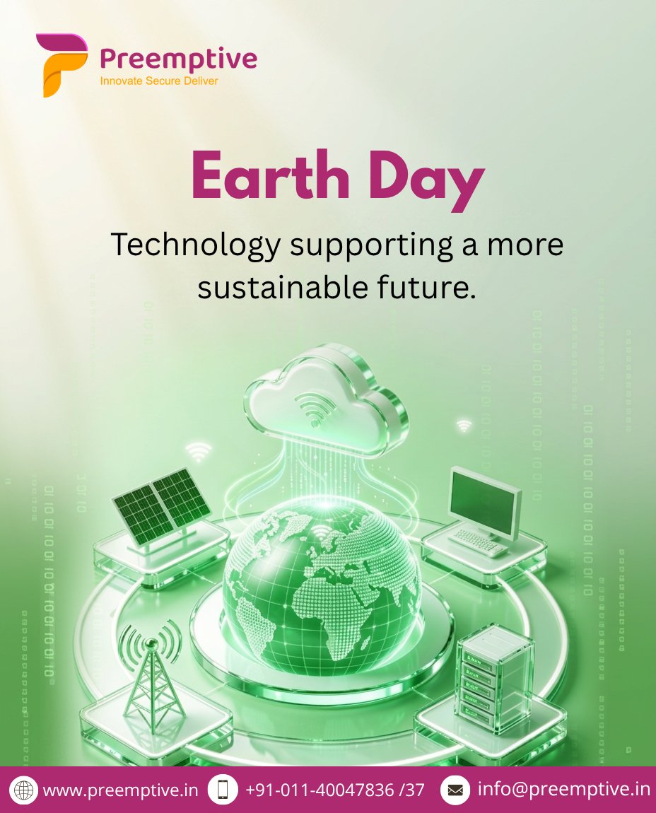 Preemptive16's tweet photo. 🌍 Earth Day 2026 🌱

"Technology supporting a more sustainable future."

#Preemptive #PreemptiveTechnofield #EarthDay #EarthDay2026 #Sustainability #GreenTechnology #GoGreen #ClimateAction #SaveEarth #Innovation #DigitalTransformation #SmartSolutions #FutureReady https://t.co/0rPL57pb2R