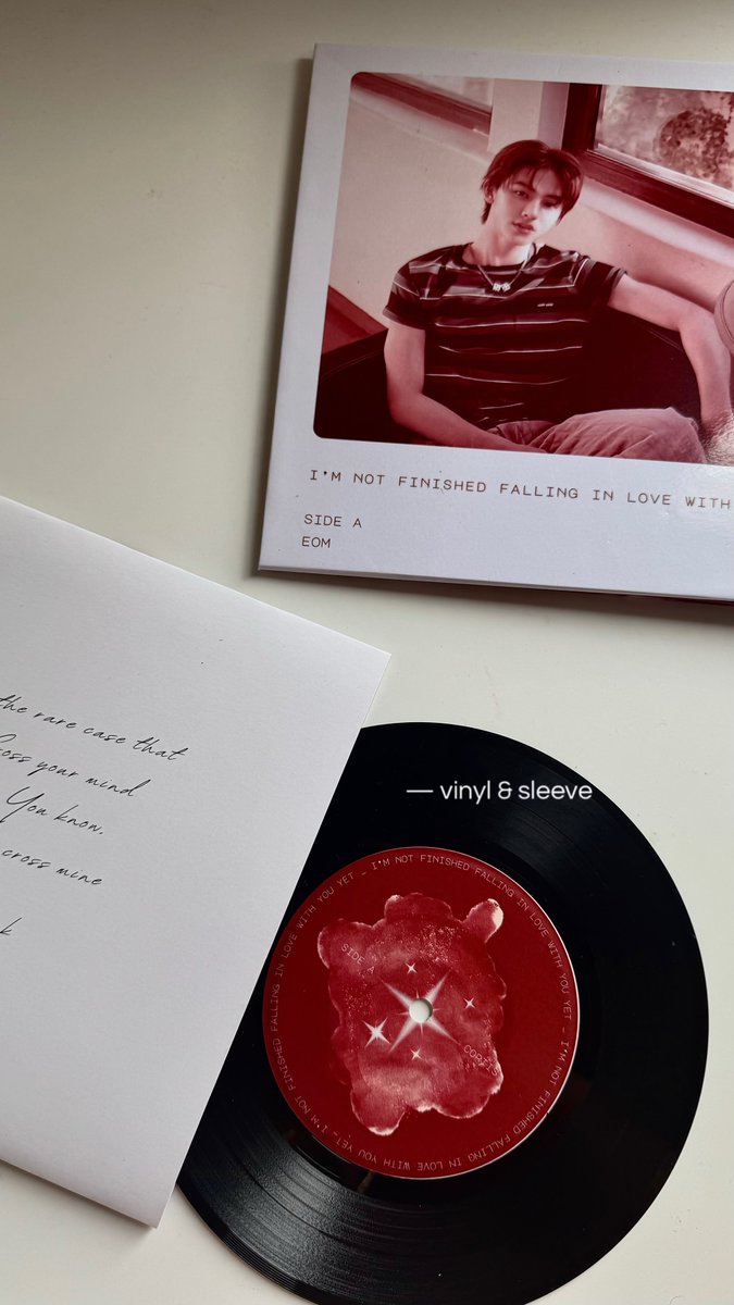 cherriesyouuu's tweet photo. — seonghyeon cortis vinyl kit https://t.co/eM5cC3GGXr