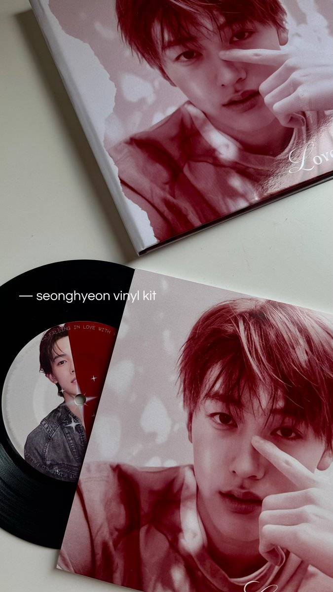 cherriesyouuu's tweet photo. — seonghyeon cortis vinyl kit https://t.co/eM5cC3GGXr