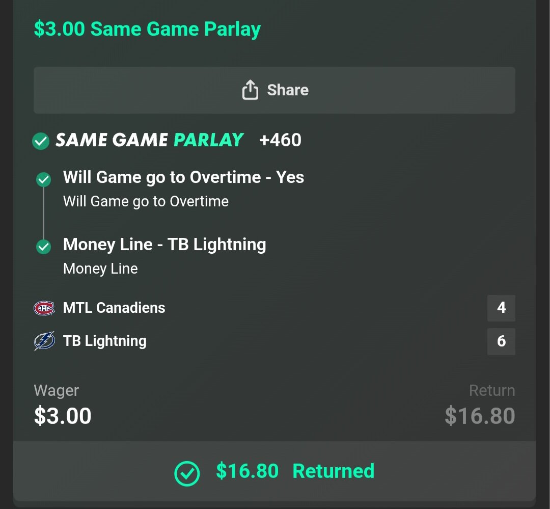 RenzheVAL's tweet photo. Turned $3 into $120 :] cashed kings parlay after their first game and flipped it on the avs for ez profit 📈 https://t.co/T50eeW3vgA