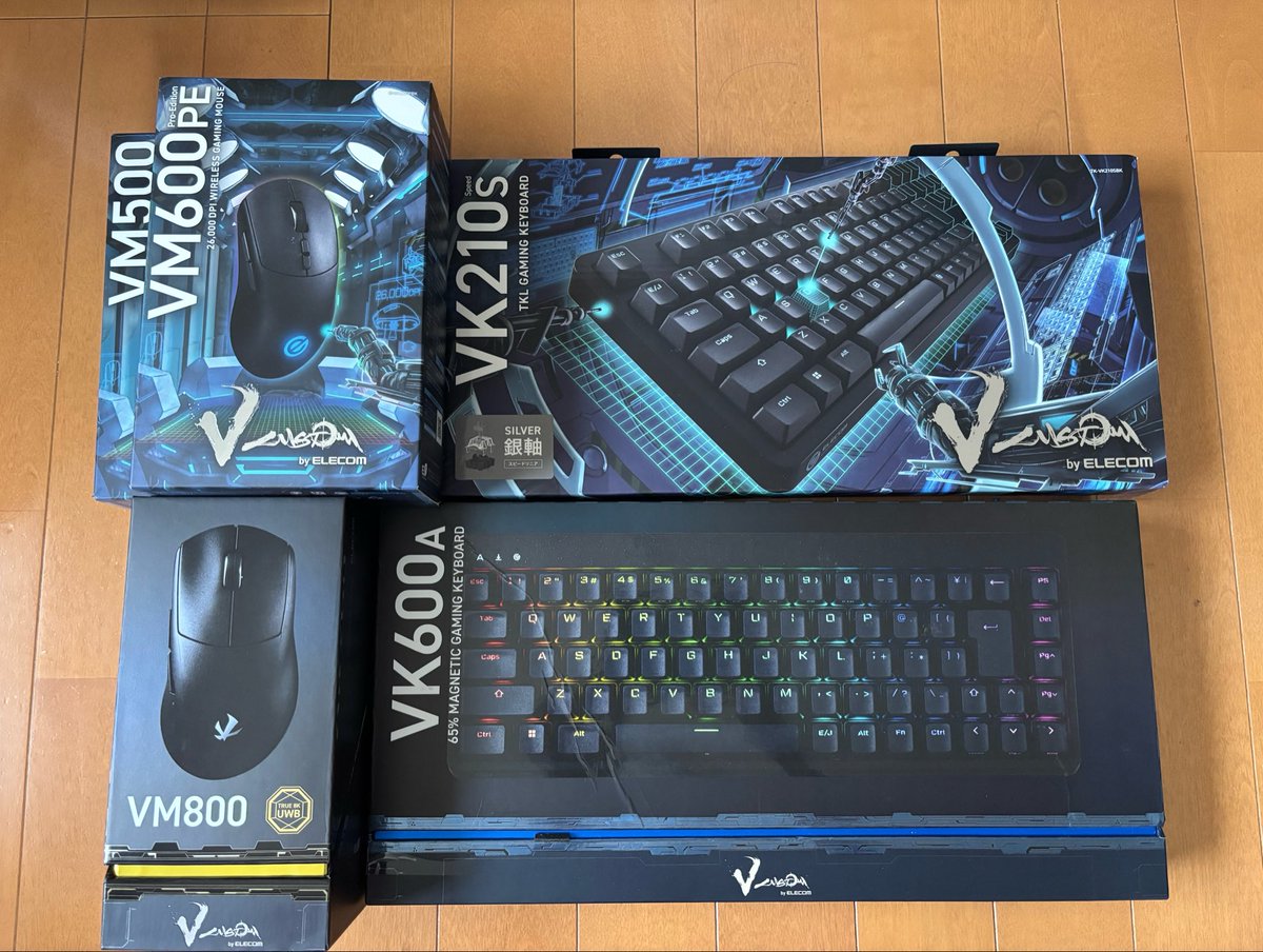 Miruno_Y's tweet photo. エレコムって良いんですよ(語彙力...)

#ELECOMGAMING https://t.co/w9KZsRAmEG