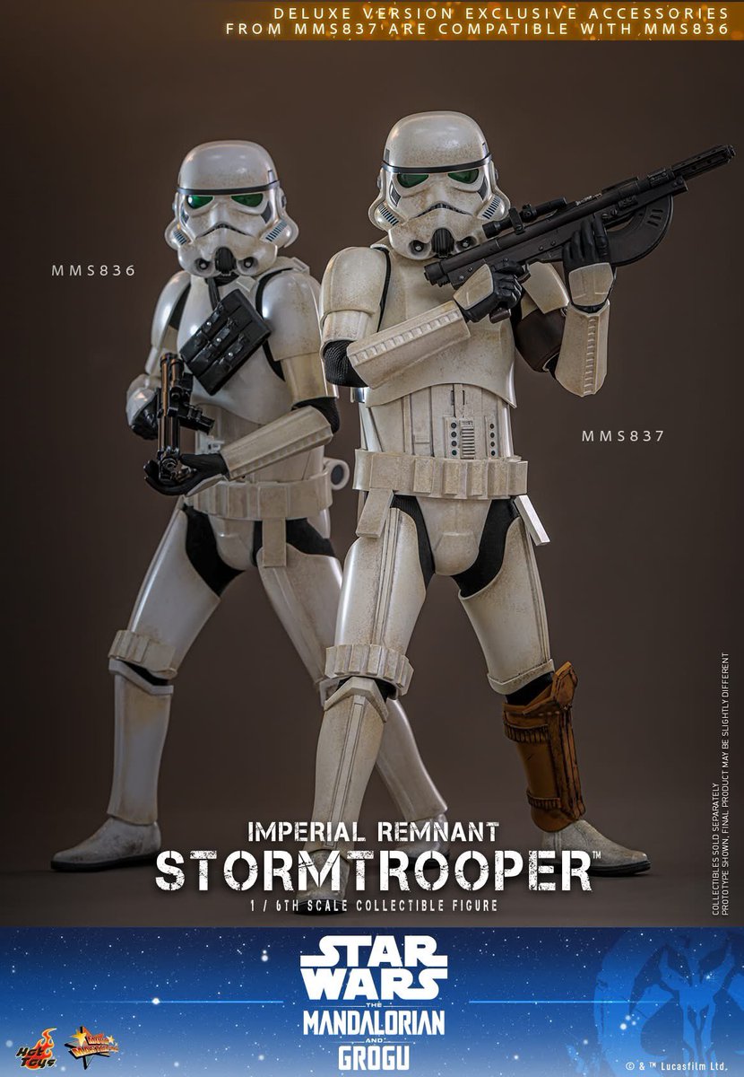 Normal Stormtrooper 【Star Wars: The Mandalorian & Grogu™ - 1/6th scale Imperial Remnant ...