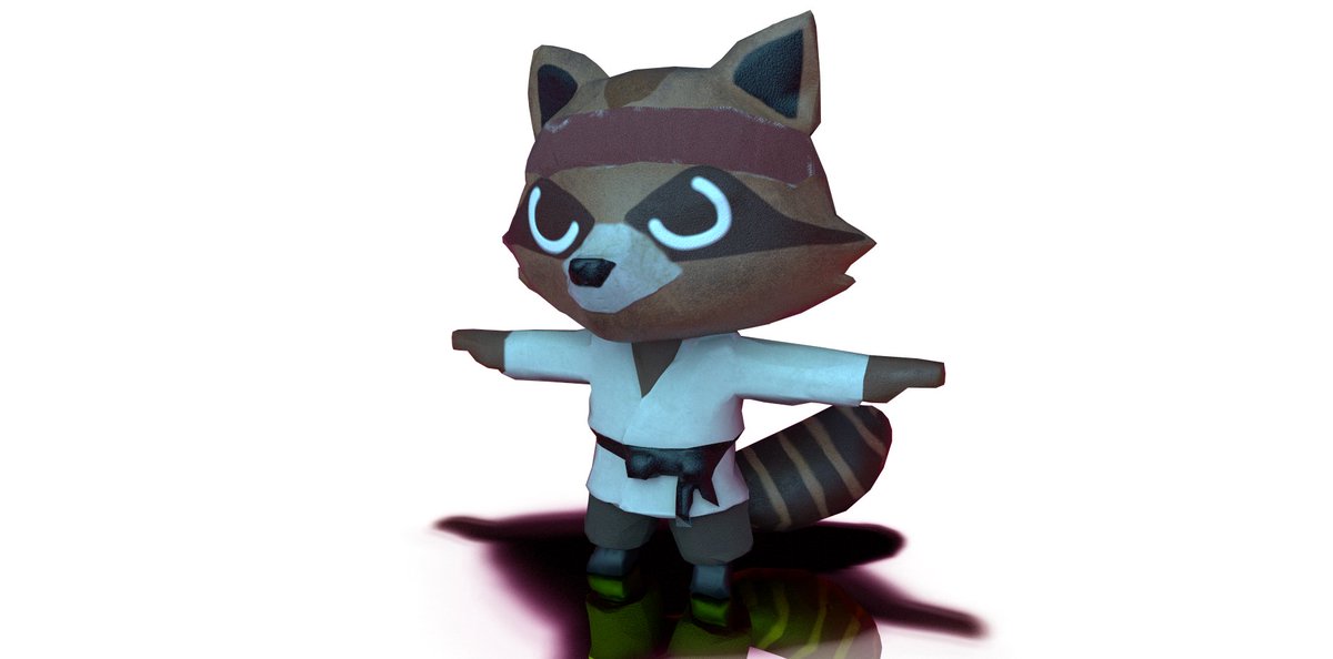 RentonAurum's tweet image. Roblox pipeline study: from props to rigged characters🛡️
👹Cursed Set: Organic texturing study. 🎭 Wrestler Mask: Clean stylized topology. 🦝 Raccoon: Full custom rigging for animation.
Built for production. Optimized for performance. ⚙️
#RobloxDev #3DArt #GameDev #UE5 #Blender3D