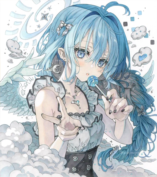 #絵師100人展に出てみたい 夢に近づくためにアナログ絵で日々頑張ります