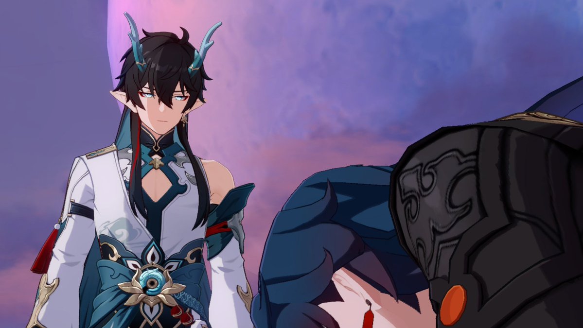 // HSR 4.2 spoilers
.
.
.
.
.
.
He just saved people Dan Heng don't look at him like that 😭